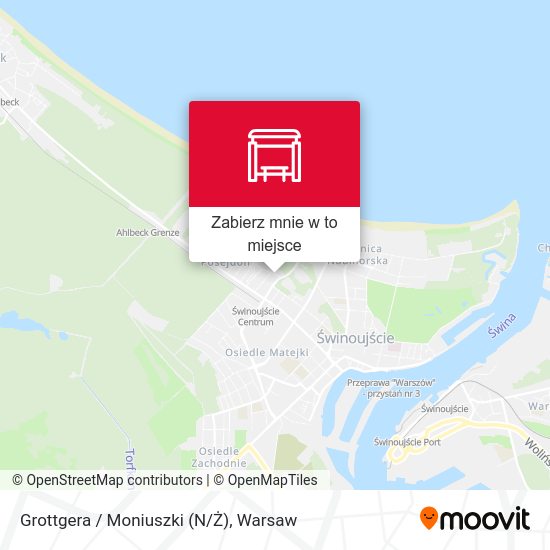 Mapa Grottgera / Moniuszki (N/Ż)