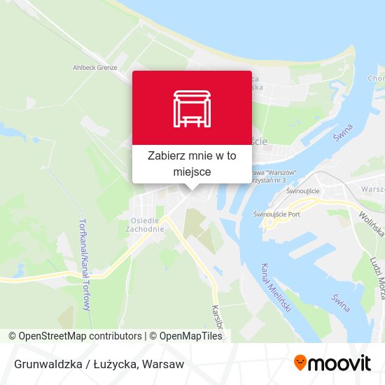 Mapa Grunwaldzka / Łużycka