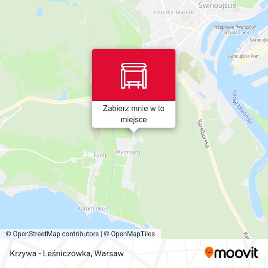 Mapa Leśniczówka