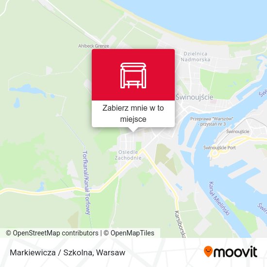 Mapa Markiewicza / Szkolna