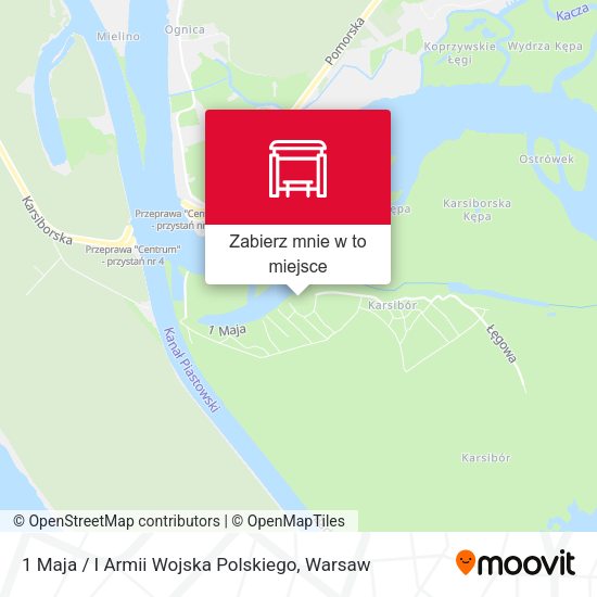 Mapa 1 Maja / I Armii Wojska Polskiego