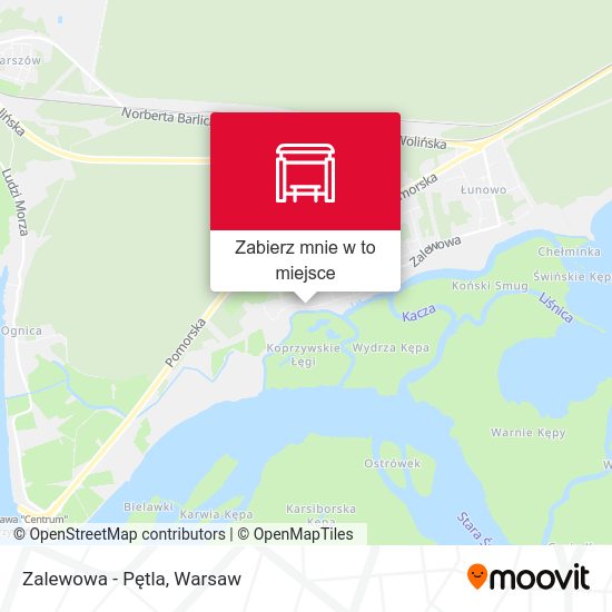 Mapa Zalewowa - Pętla