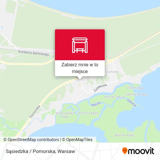 Mapa Sąsiedzka / Pomorska (N/Ż)