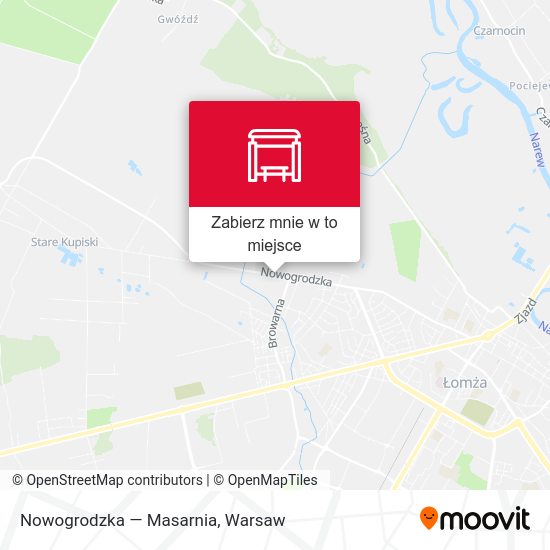 Mapa Nowogrodzka — Masarnia