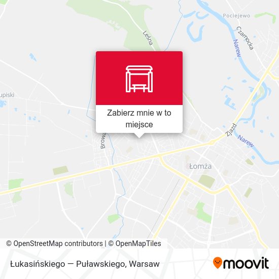 Mapa Łukasińskiego — Puławskiego