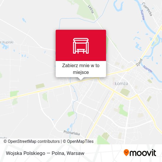 Mapa Wojska Polskiego — Polna