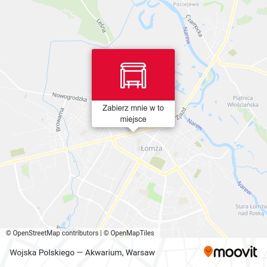 Mapa Wojska Polskiego — Akwarium