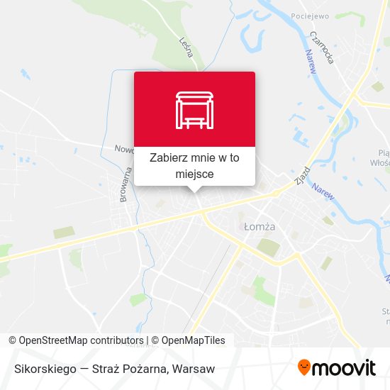 Mapa Sikorskiego — Straż Pożarna