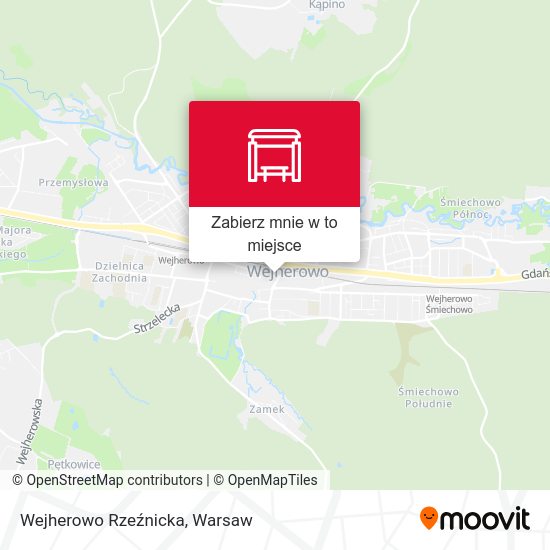 Mapa Wejherowo Rzeźnicka