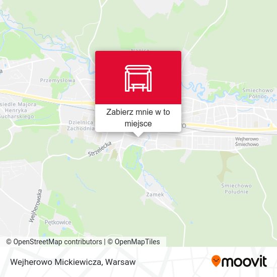 Mapa Wejherowo Mickiewicza