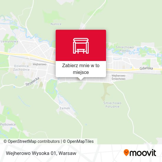 Mapa Wejherowo Wysoka 01