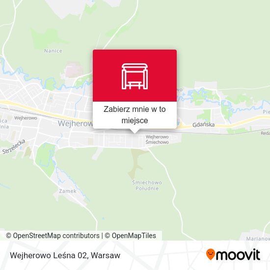 Mapa Wejherowo Leśna 02