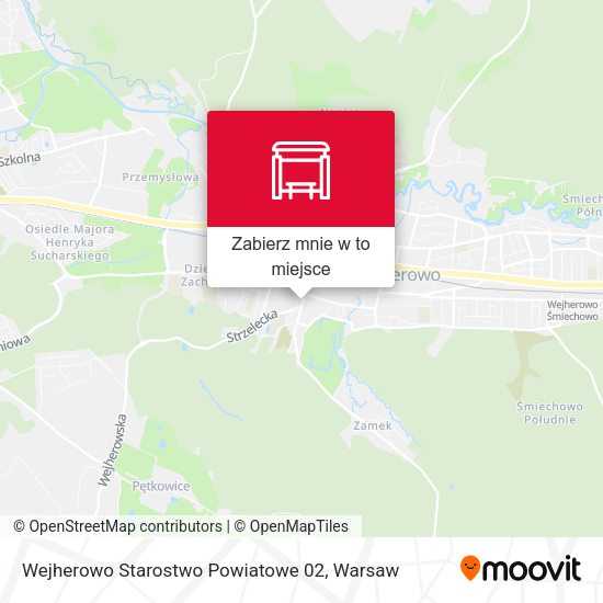 Mapa Wejherowo Starostwo Powiatowe 02