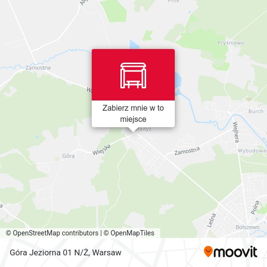 Mapa Góra Jeziorna 01 N/Ż