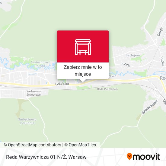 Mapa Reda Warzywnicza 01 N/Ż