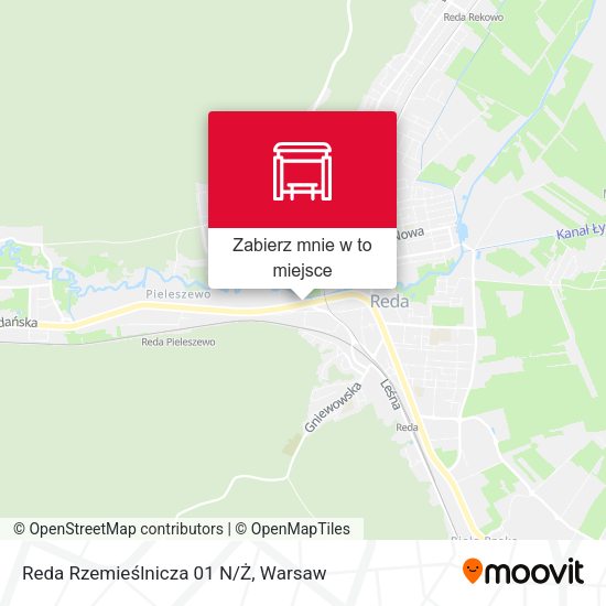 Mapa Reda Rzemieślnicza 01 N/Ż