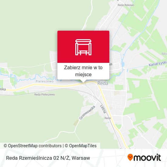 Mapa Reda Rzemieślnicza 02 N/Ż