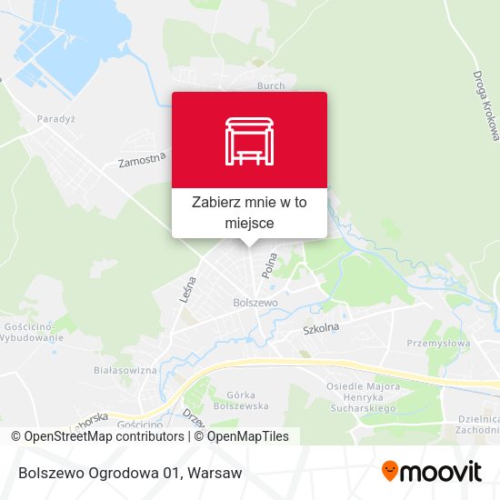 Mapa Bolszewo Ogrodowa 01