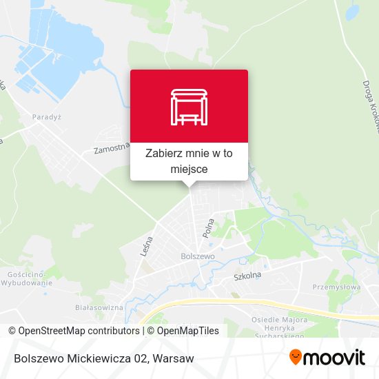 Mapa Bolszewo Mickiewicza 02