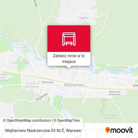 Mapa Wejherowo Nadrzeczna 03 N/Ż