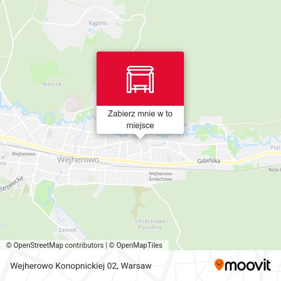 Mapa Wejherowo Konopnickiej 02