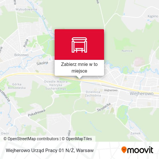 Mapa Wejherowo Urząd Pracy 01 N/Ż