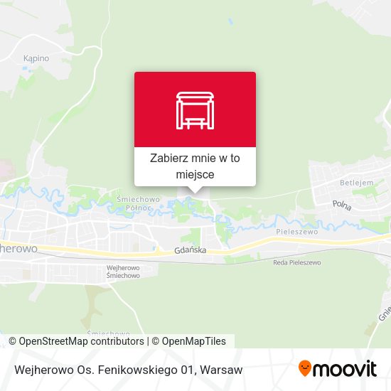 Mapa Wejherowo Os. Fenikowskiego 01