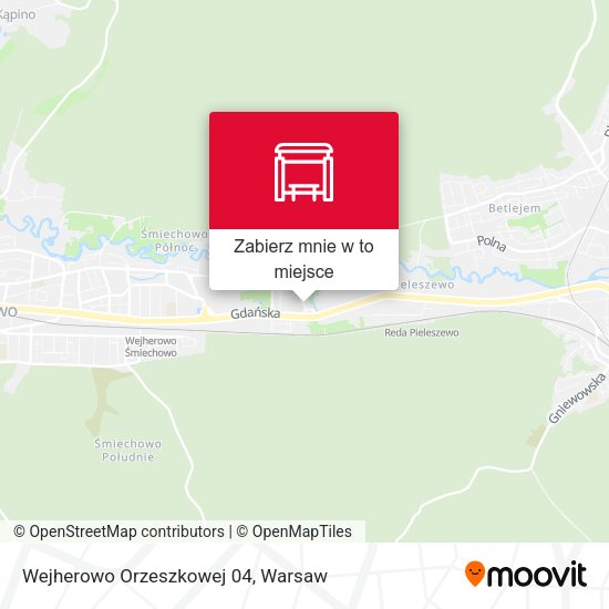 Mapa Wejherowo Orzeszkowej 04