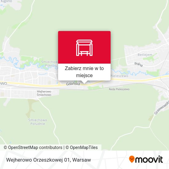 Mapa Wejherowo Orzeszkowej 01