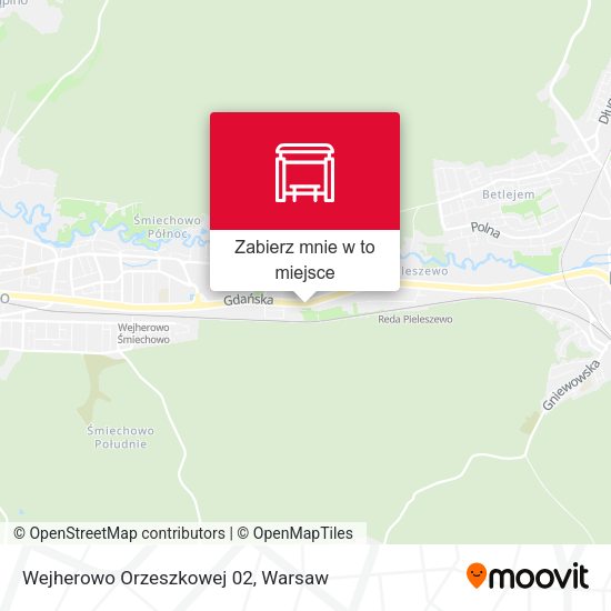 Mapa Wejherowo Orzeszkowej 02