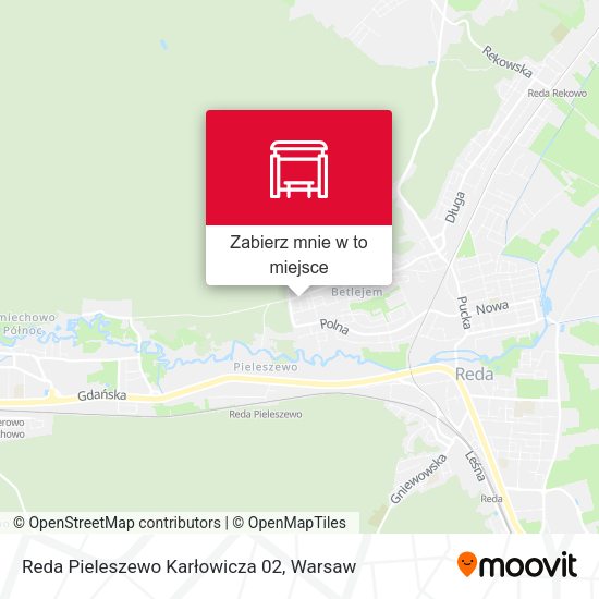 Mapa Reda Pieleszewo Karłowicza 02