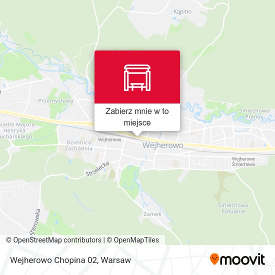 Mapa Wejherowo Chopina 02