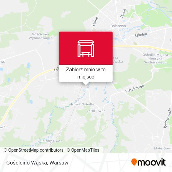 Mapa Gościcino Wąska 02