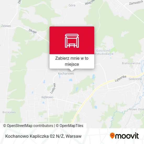 Mapa Kochanowo Kapliczka 02 N/Ż