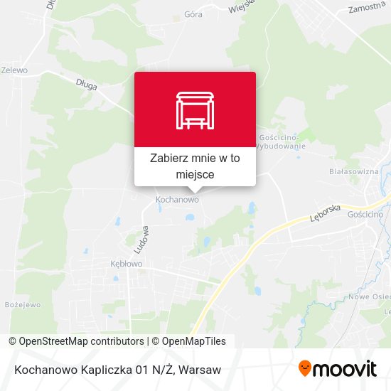 Mapa Kochanowo Kapliczka 01 N/Ż