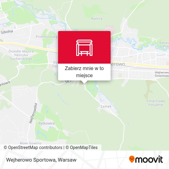 Mapa Wejherowo Sportowa