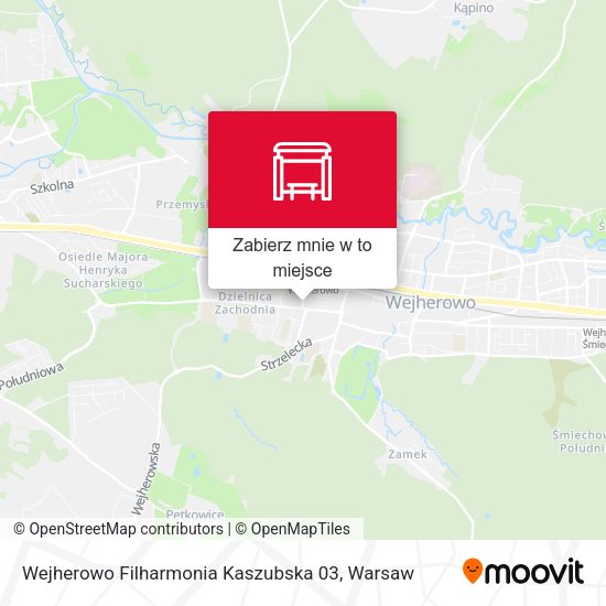 Mapa Wejherowo Filharmonia Kaszubska 03