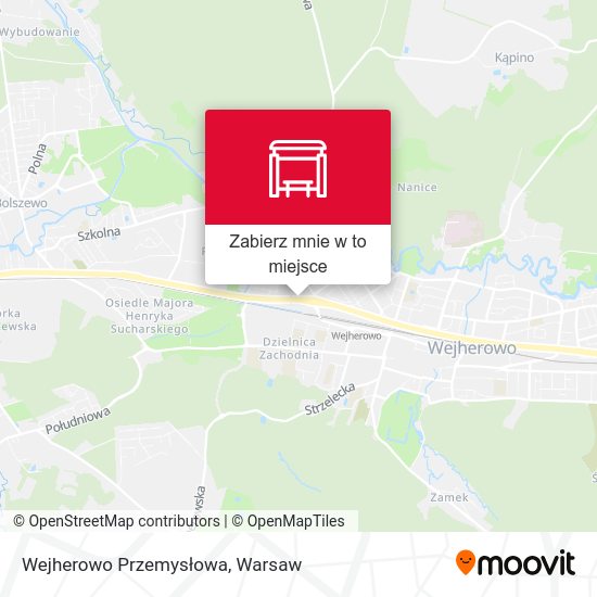 Mapa Wejherowo Przemysłowa 01 N/Ż