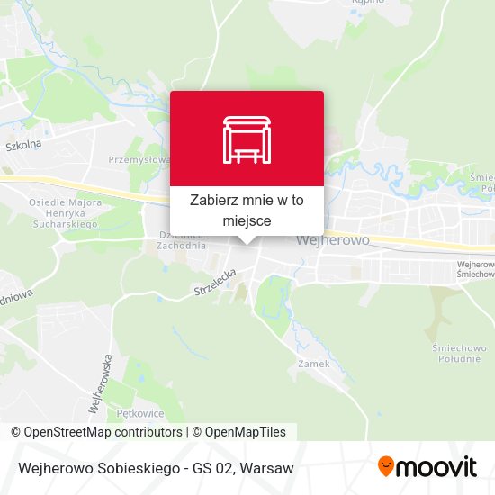 Mapa Wejherowo Sobieskiego - GS 02