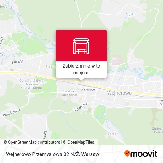 Mapa Wejherowo Przemysłowa 02 N/Ż