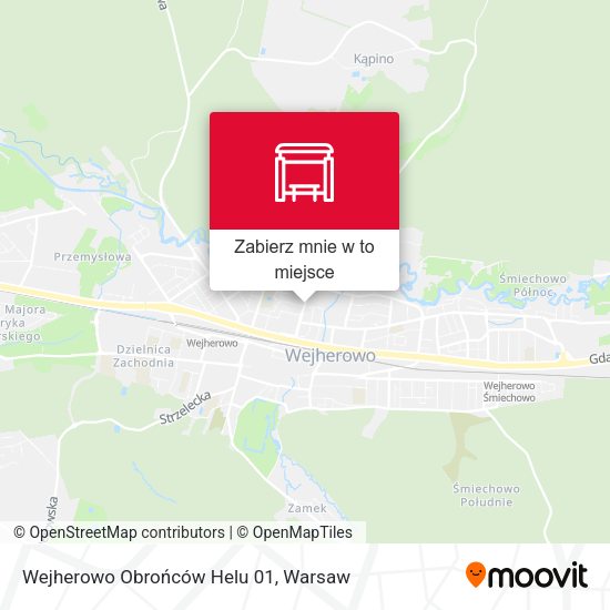 Mapa Wejherowo Obrońców Helu 01