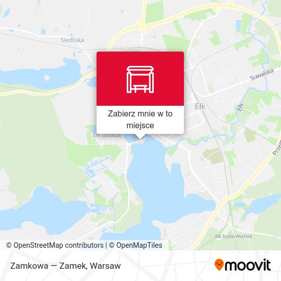 Mapa Zamkowa — Zamek