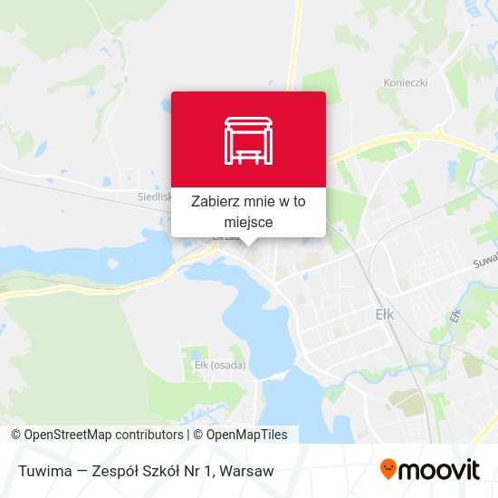 Mapa Tuwima — Zespół Szkół Nr 1