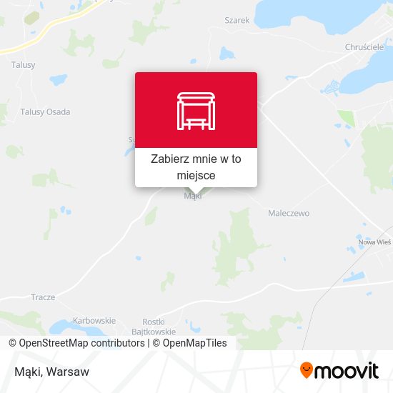 Mapa Mąki