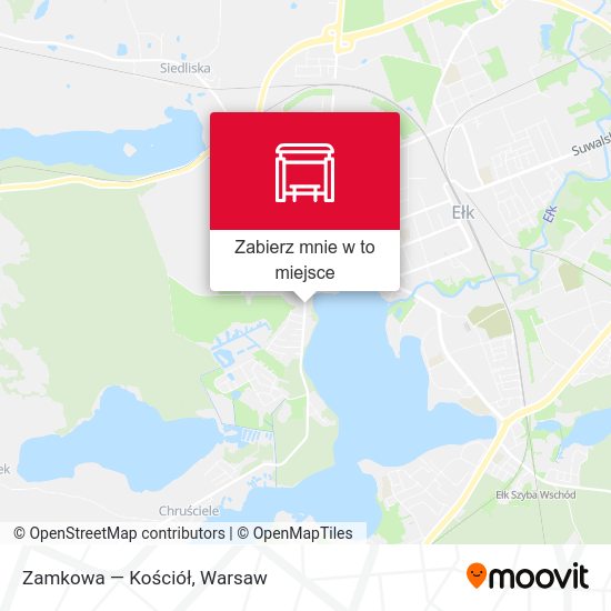 Mapa Zamkowa — Kościół