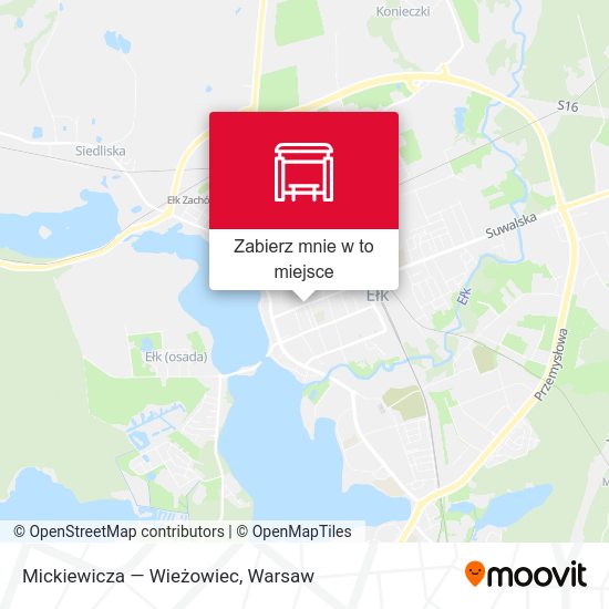 Mapa Mickiewicza — Wieżowiec