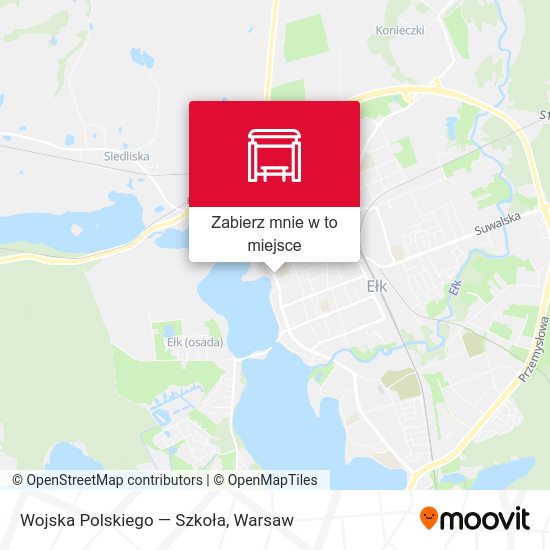 Mapa Wojska Polskiego — Szkoła