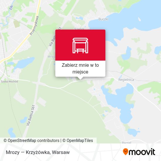 Mapa Mrozy — Krzyżówka