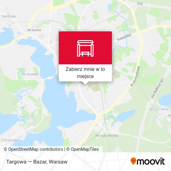 Mapa Targowa — Bazar