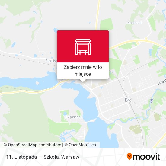 Mapa 11. Listopada — Szkoła